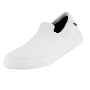 Vessi 100% Waterproof Women’s White Boardwalk Slip-On Shoes Vegan Material